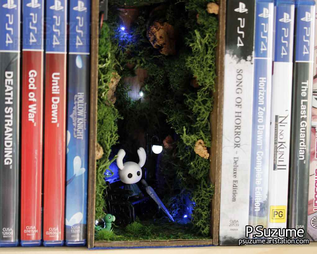 Hollow Knight book nook