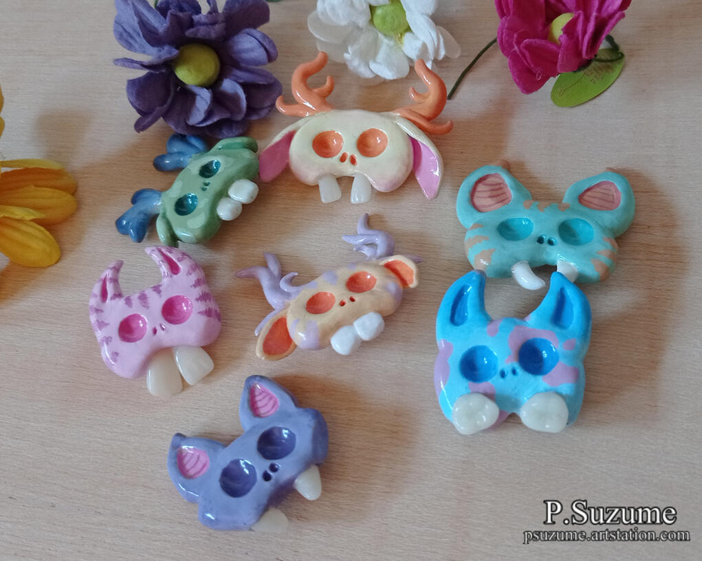 Monster pins