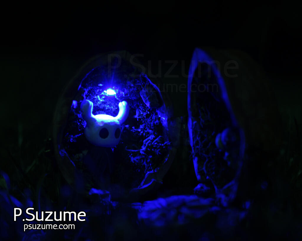 Hollow knght diorama inside a nutshell