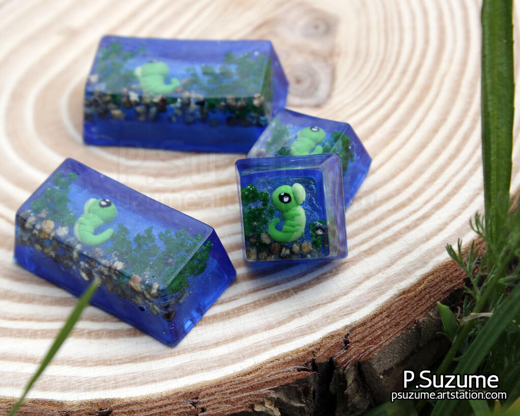 Hollow Knight keycaps