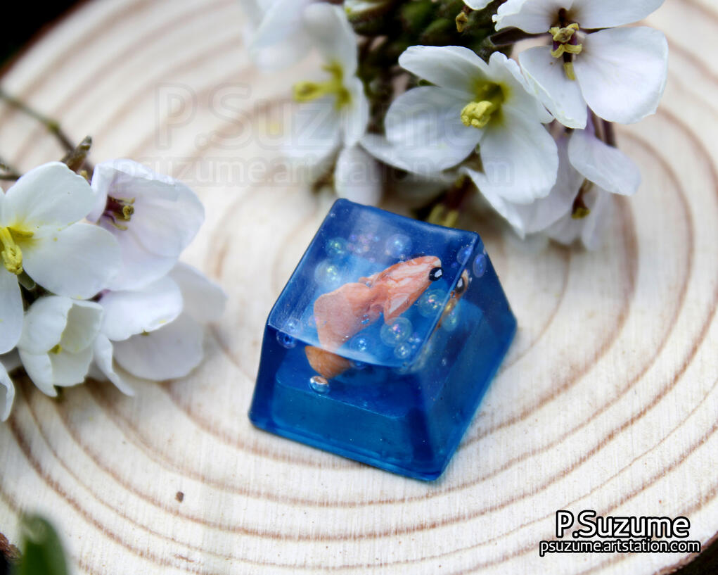 Fish keycap