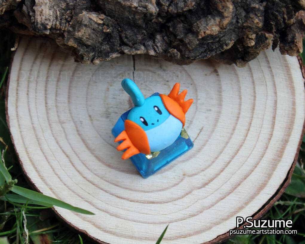 Mudkip keycap